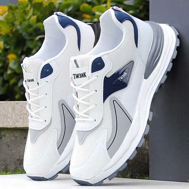 Badminton Shoes - Fashion Men Shoes Mesh Sneakers Lace
