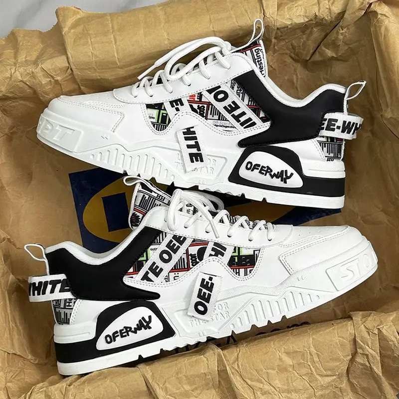 Casual Fashion Leather Sneaker - Badminton Shoes Men ulasan dan harga