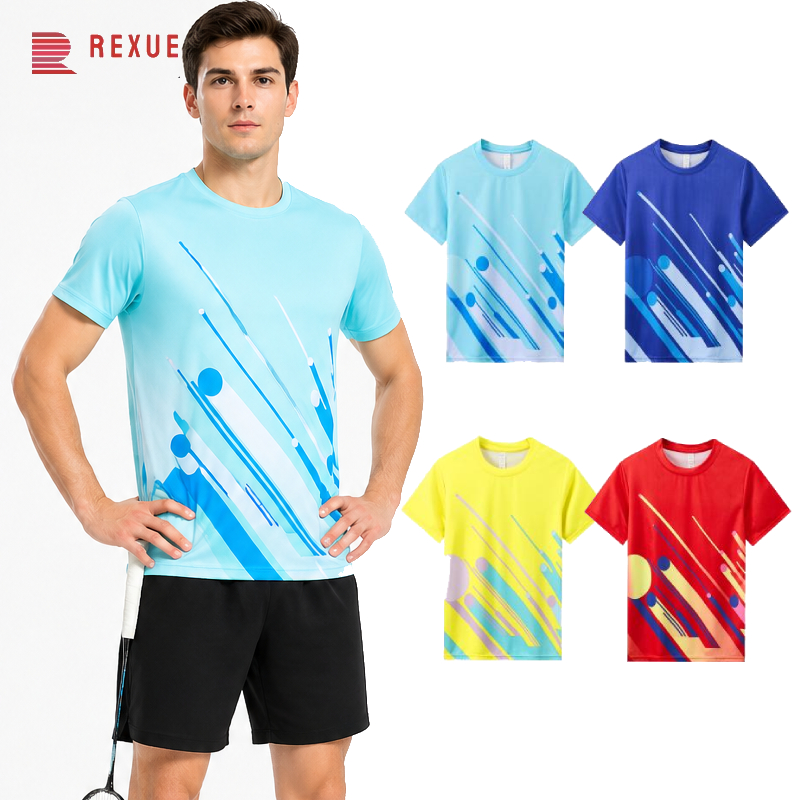Men Badminton Shirt Quick Dry  - Badminton Jersey ulasan dan harga