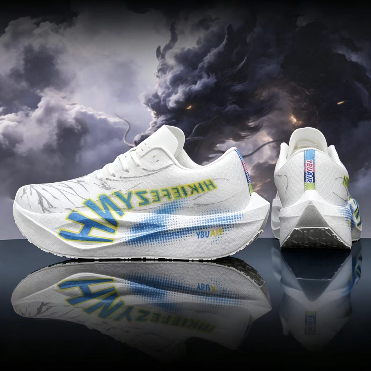 Men Carbon Plate Running Shoes - Badminton Shoes ulasan dan harga