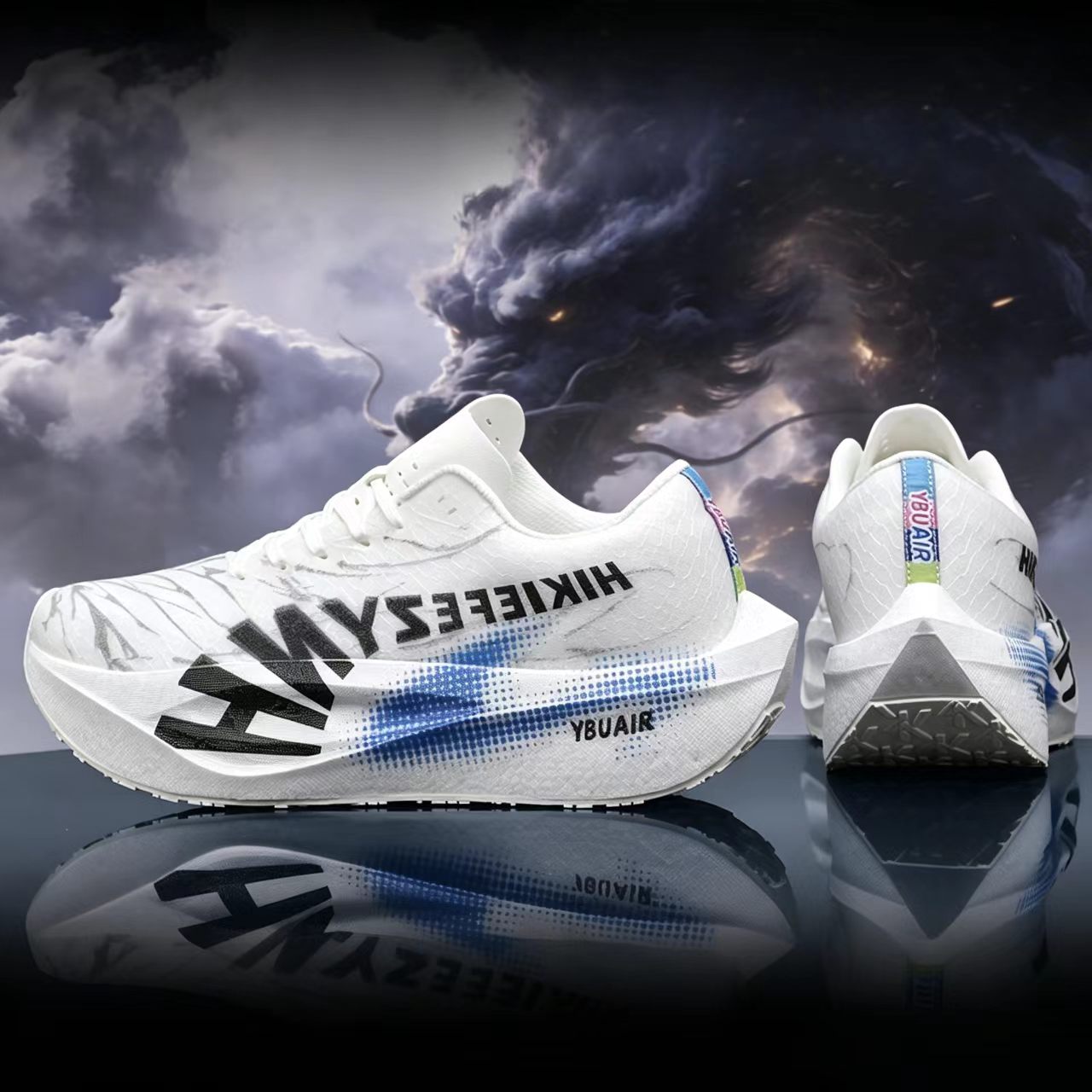 Men Carbon Plate Running Shoes - Badminton Shoes ulasan dan harga
