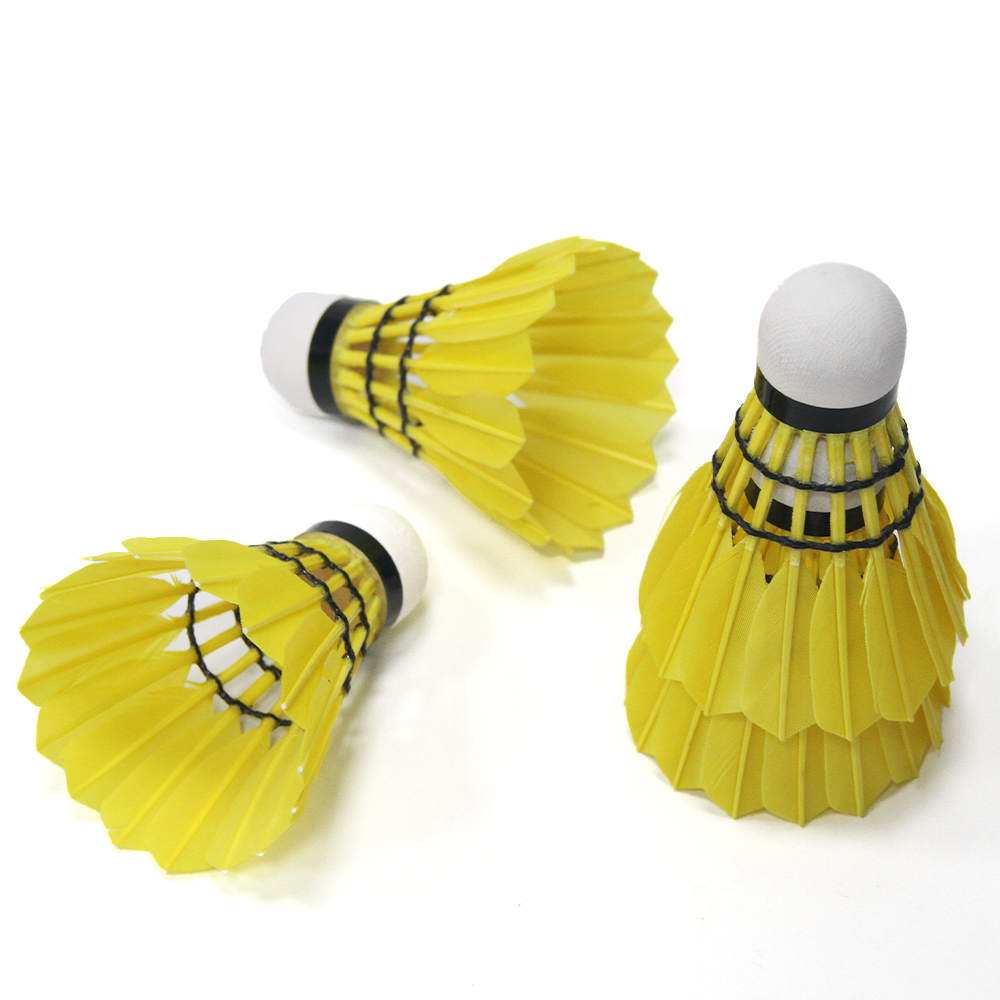 Colorful custom tournament bad - Feather Shuttlecock ulasan dan harga