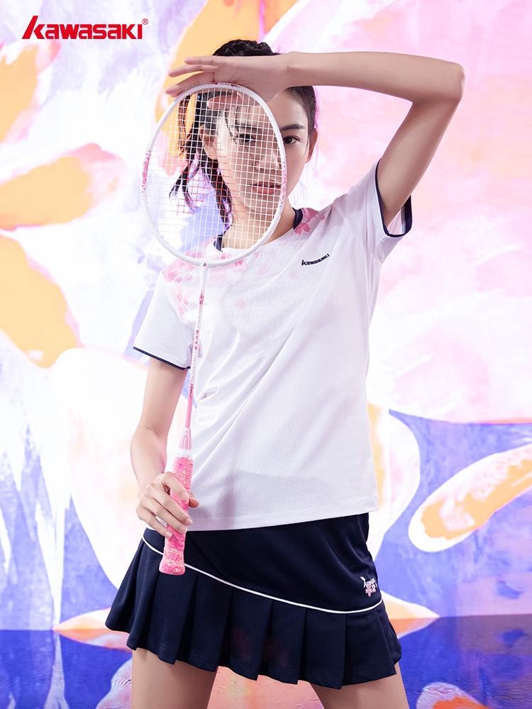 Kawasaki Original Women 's Bad - Badminton Jersey ulasan dan harga